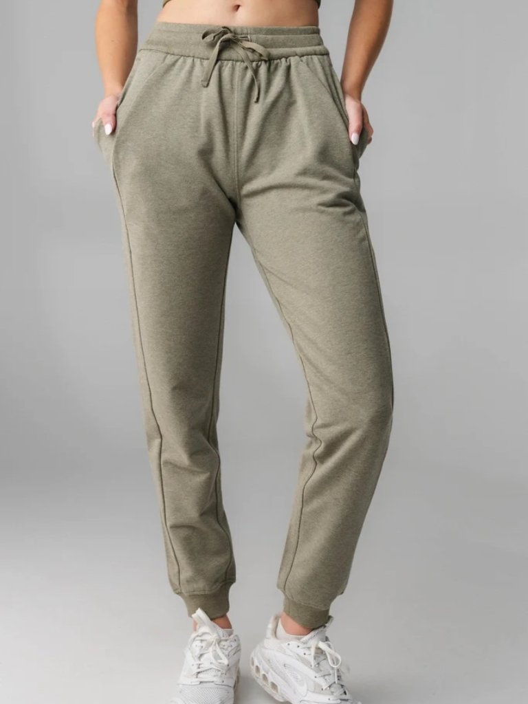 Vitality Studio Jogger Sweatpants Matcha Marl Green Size Xs $82 Euc